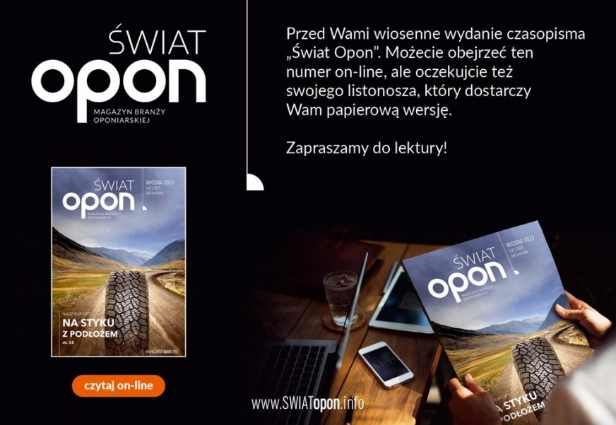 Wiosenne wydanie Świata Opon w wersji online!
